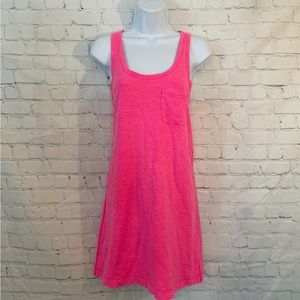 J. Crew Barbiecore outlet dress